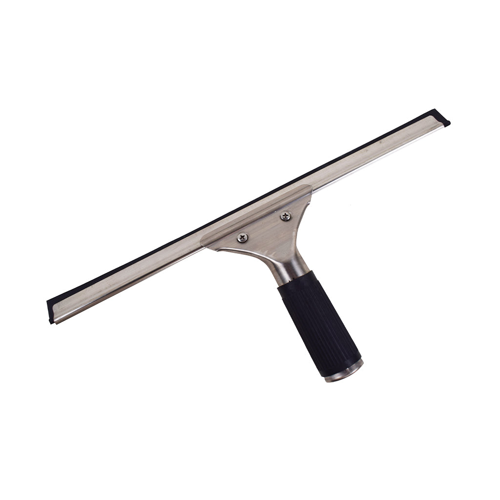 Stainless Steel Squeegee Complete with Channel and Rubber 18"