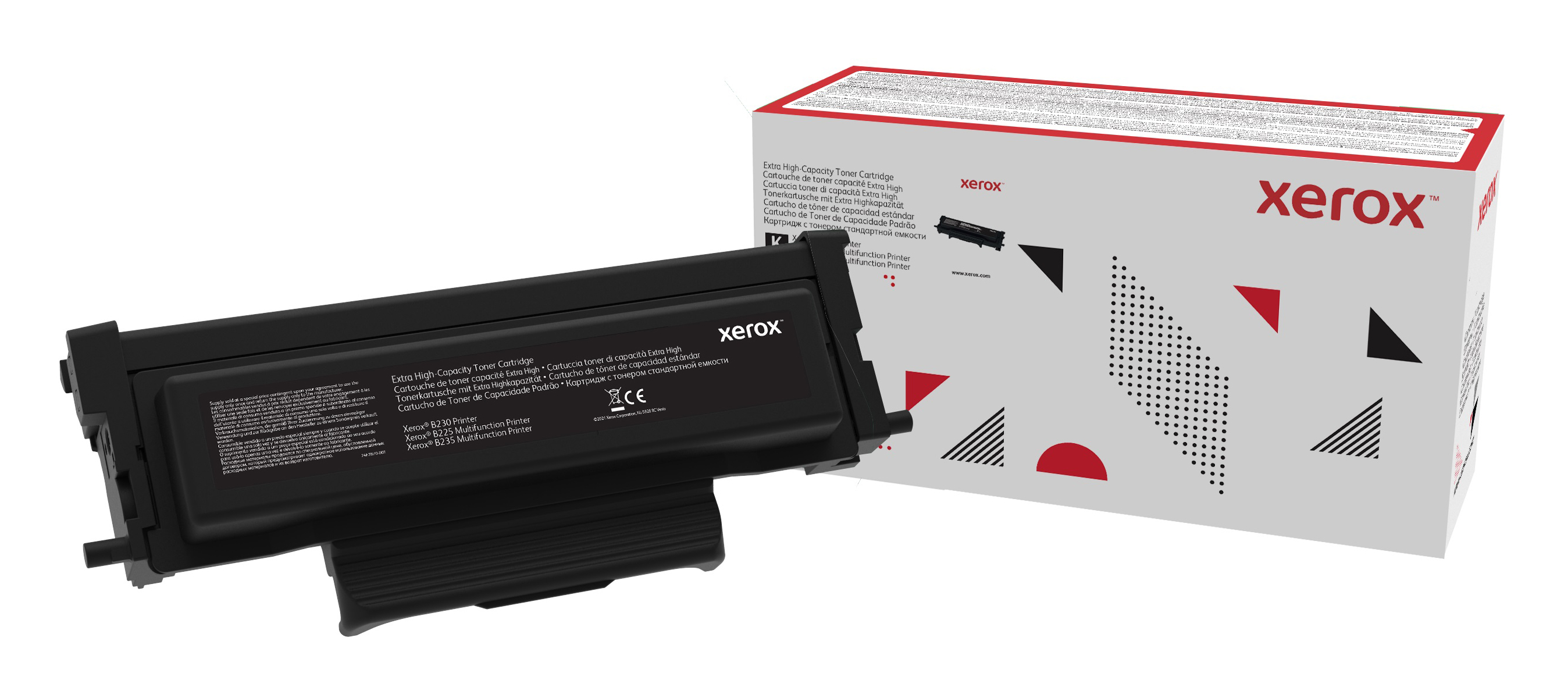 006R04401 GENUINE XEROX BLACK EXTRA HIGH CAPACITY TONER CARTRIDGE, XEROX B230/B225/B235 PRINTER/MULTIFUNCTION