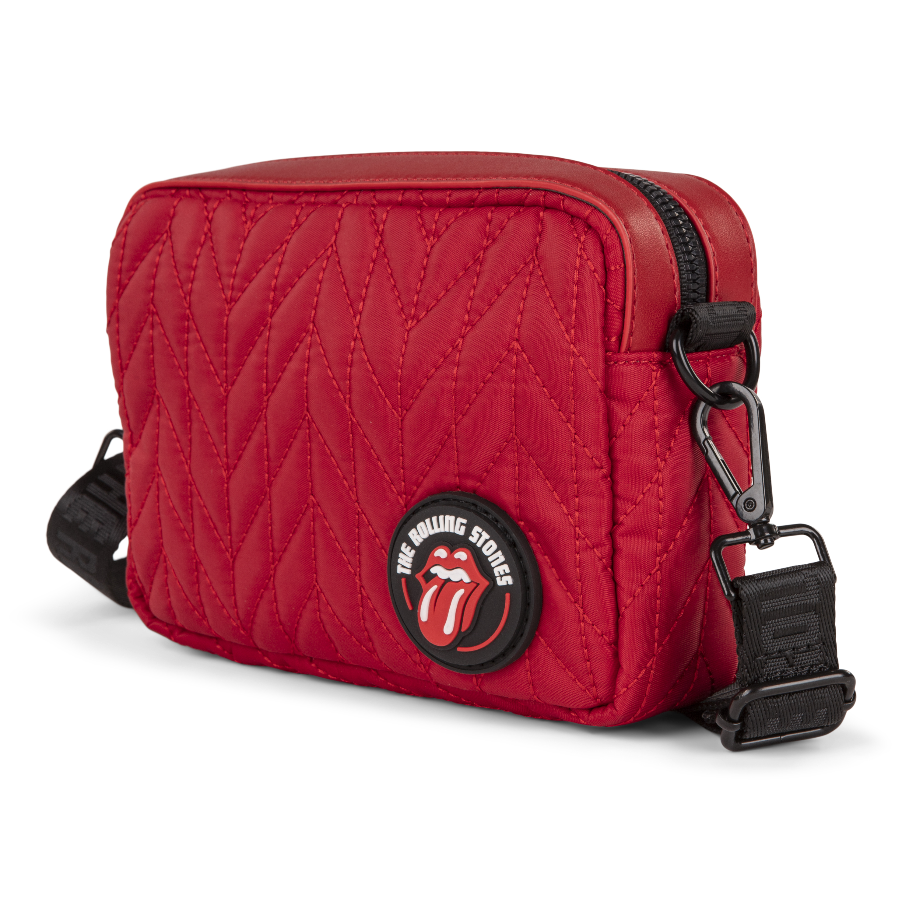 CBY6070RS The Rolling Stones Iconic Collection Crossbody Bag - Quilted Nylon