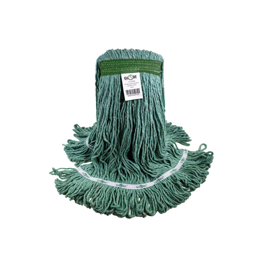 Syn-Pro? Synthetic Looped End Wet Mop Narrow Band Green 32oz Bagged